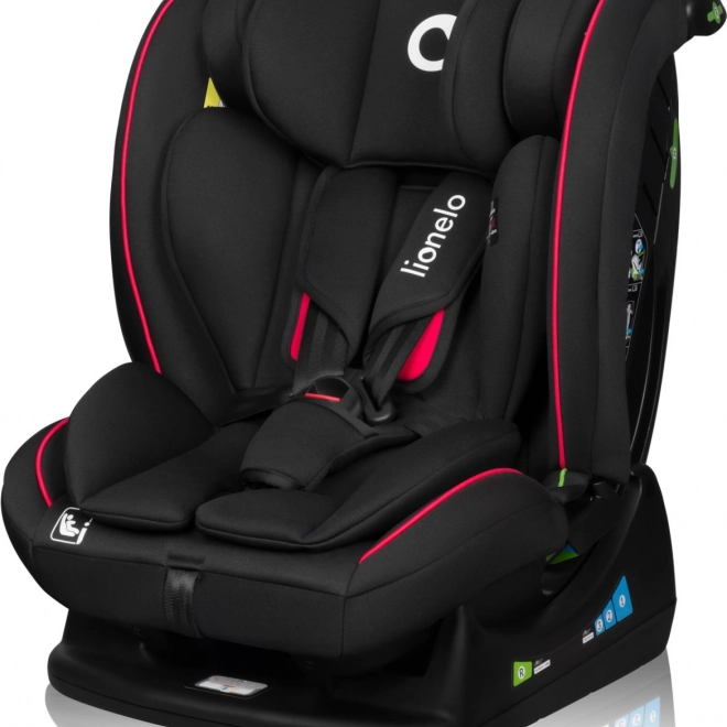 Kinderautostoeltje Lionelo Aart i-Size Zwart Rood 40-150 cm