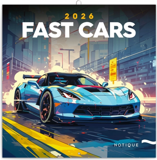 Notitiekalender Fantastische Auto’s 2026