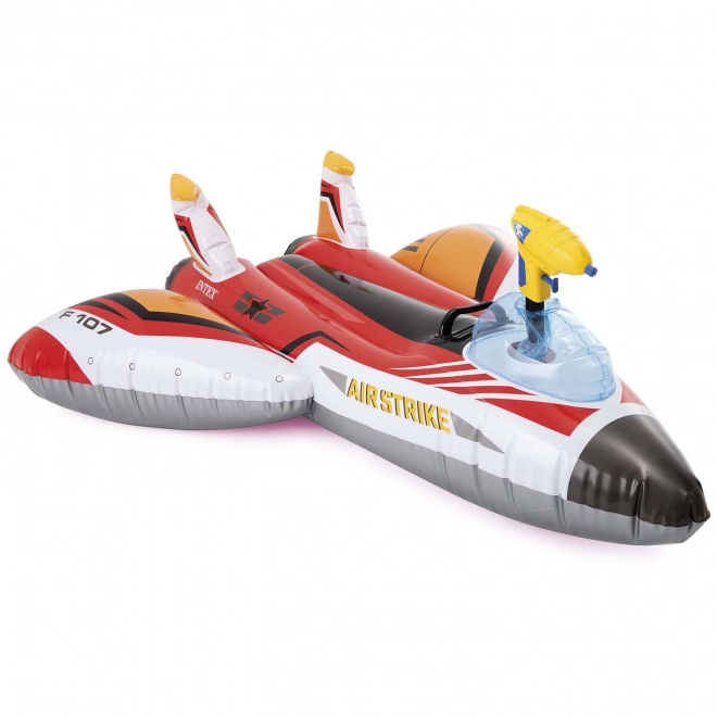 Opblaasbaar vliegtuig met waterkanon, rood INTEX 57536