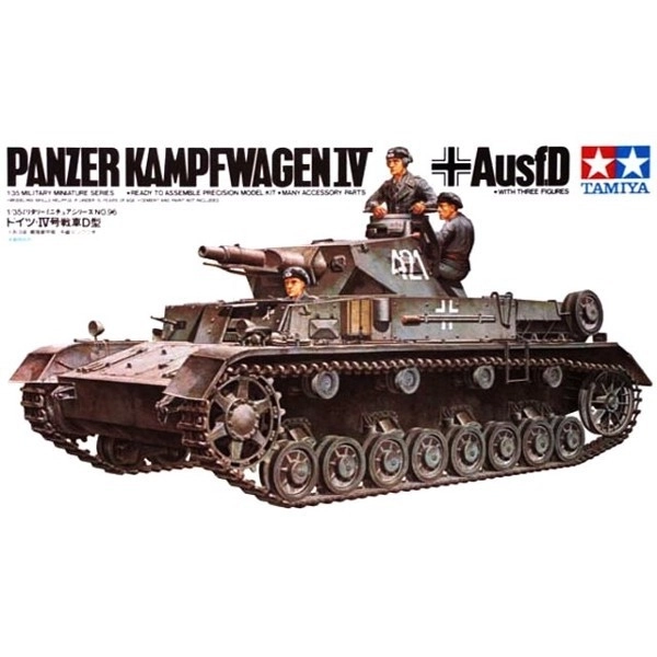 TAMIYA Duitse Pzkpw IV AusfD