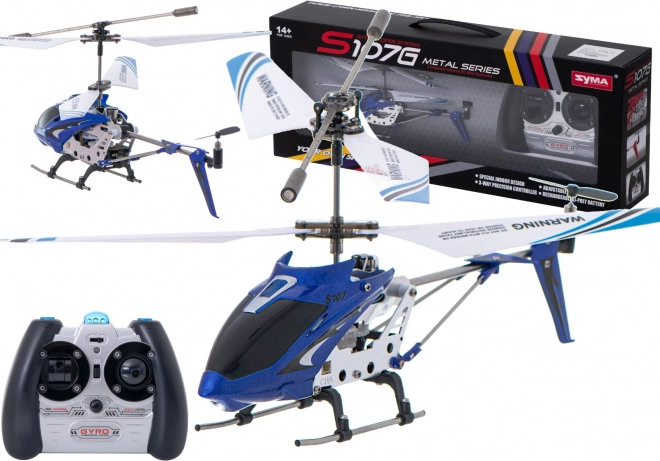 RC helikopter S107G – Blauw