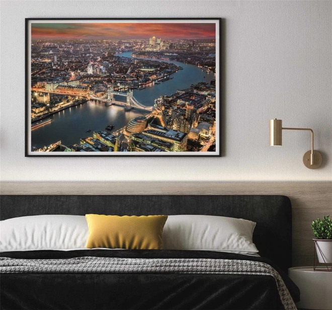 Puzzel 2000 stukjes Luchtfoto van Londen
