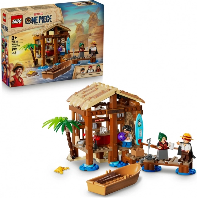 Bouwset One Piece – hut in het dorp Fuusha