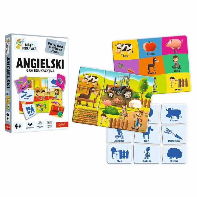 Kleine Ontdekkingsreiziger - Educatief Spel Engels Trefl