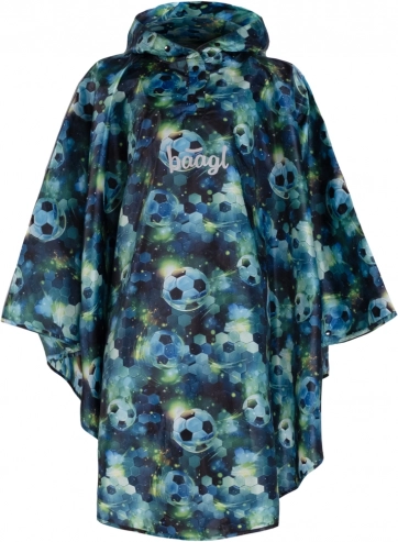 baagl kinderponcho voor in de regen voetbal xs (90–110 cm)