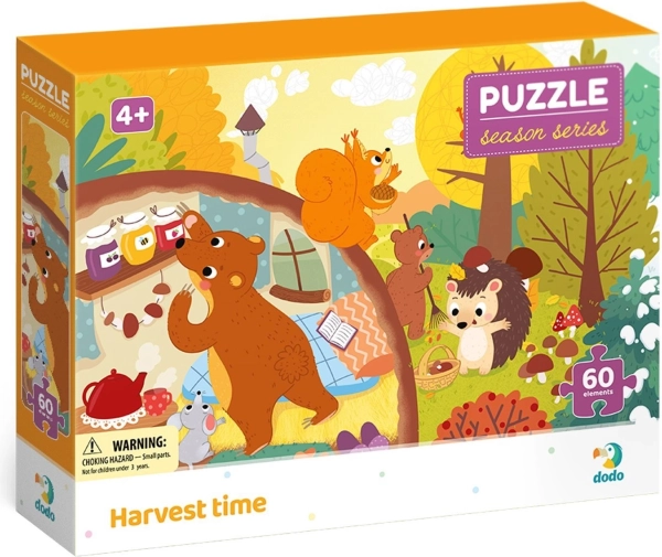 DODO puzzel Jaargetijden: oogsttijd 60 stukjes