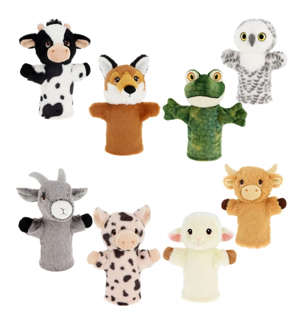 Keel Toys SE3077-1 Keeleco Geit - eco pluchen handpop 27 cm