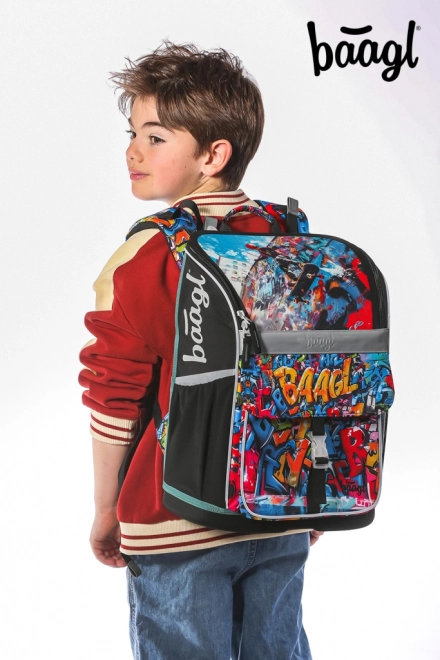 Schooltas BAAGL Zippy Skatepark