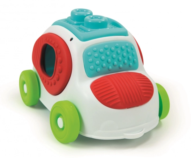 CLEMENTONI SOFT CLEMMY Sensorische Invoegkar met Blokjes