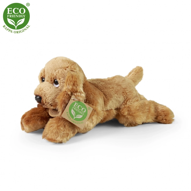 Pluchen hond 18 cm milieuvriendelijk