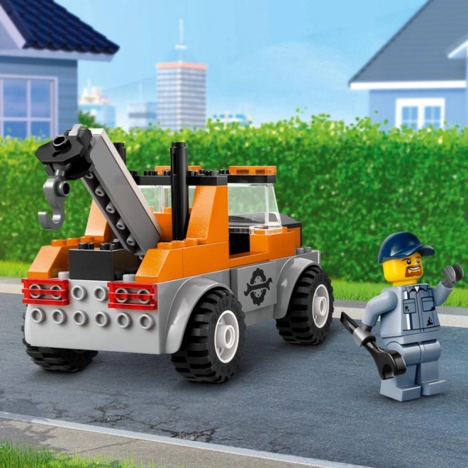 LEGO City 60435 Sleepwagen en reparatie van sportauto