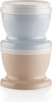 Set van twee voedselbakjes, Baby Blue