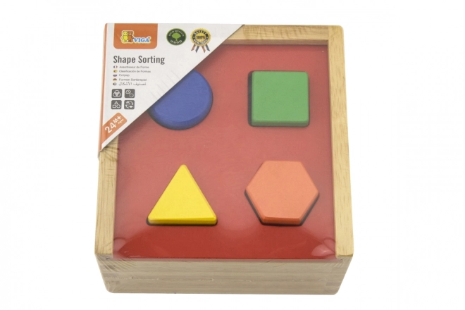 Houten insteekpuzzel