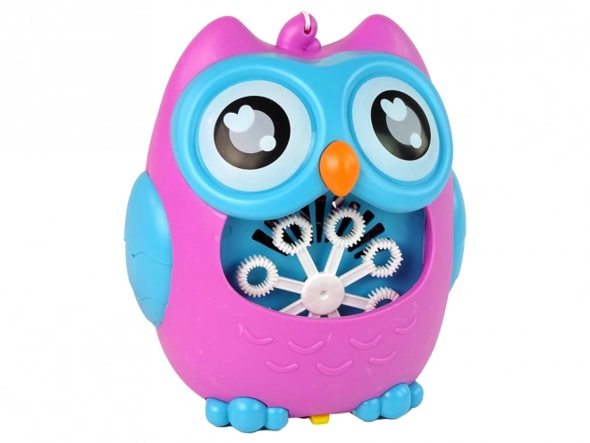 Middelgrote bubbelmachine Uilgeluid Roze