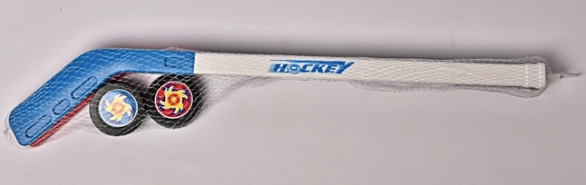 Kinderhockeysticks met puck