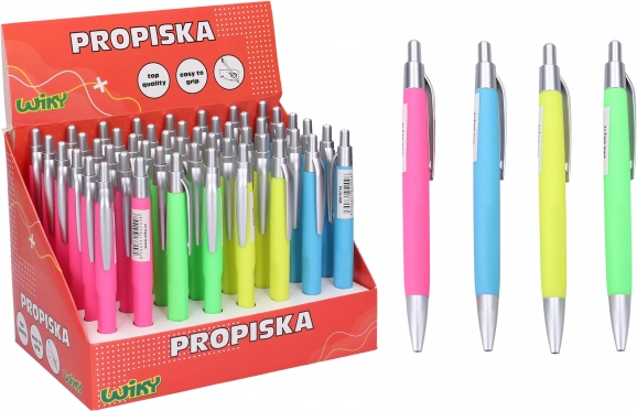 Balpennen in verschillende kleuren, 48 stuks