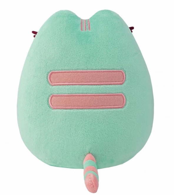 Mintkleurig pastelkleurige mascotte Pusheen 18 cm