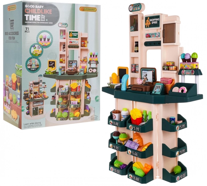 Winkel met licht- en geluidseffecten + accessoires
