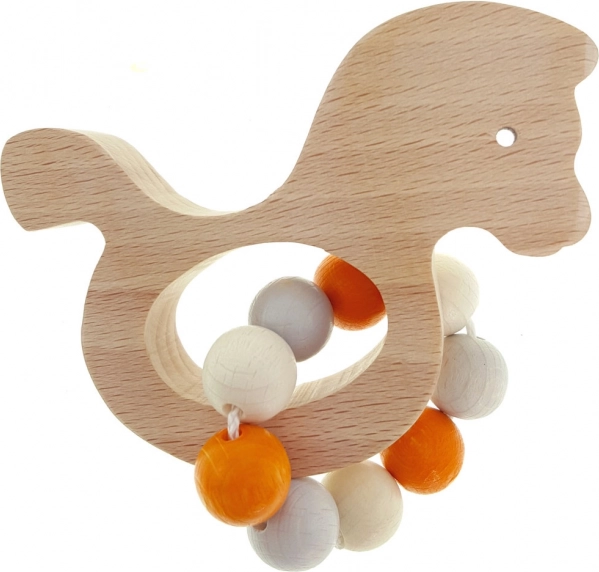 Hess rammelaar paardje natuur oranje hout