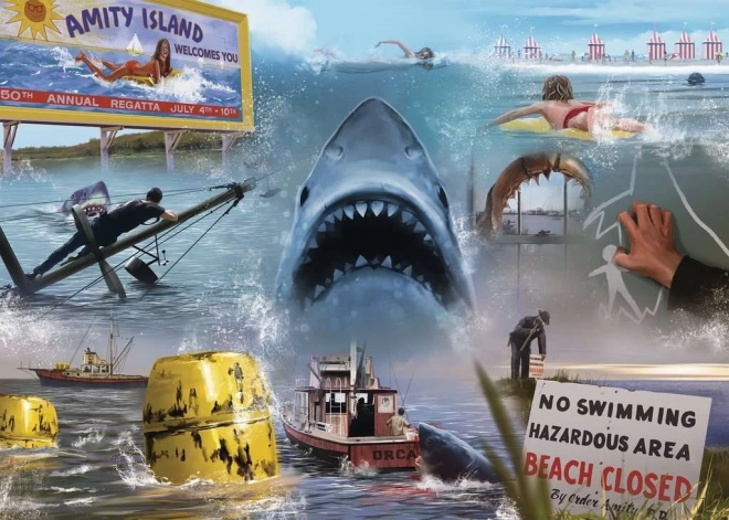 Ravensburger puzzel Jaws 1000 stukjes