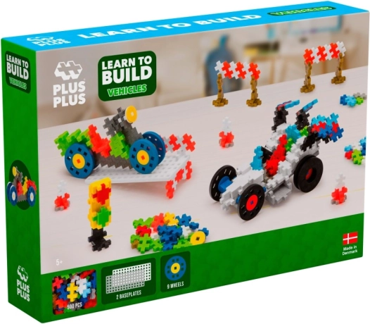 Plus-Plus Leer bouwen - auto’s