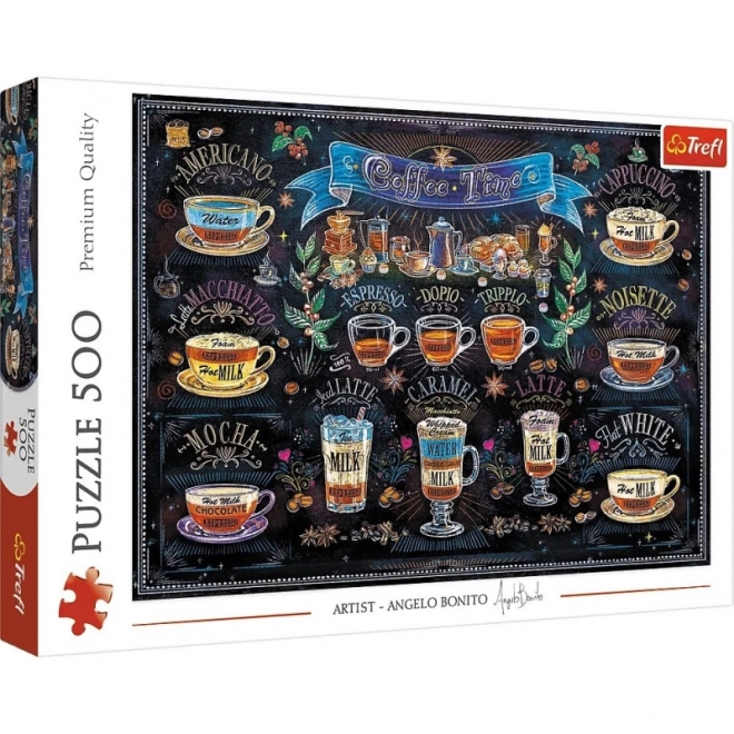 Puzzel 500 stukjes Tijd voor koffie