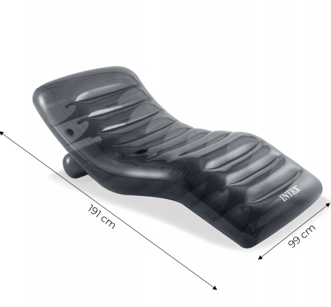 56875EU Intex Opblaasbare Zitzak Grijs