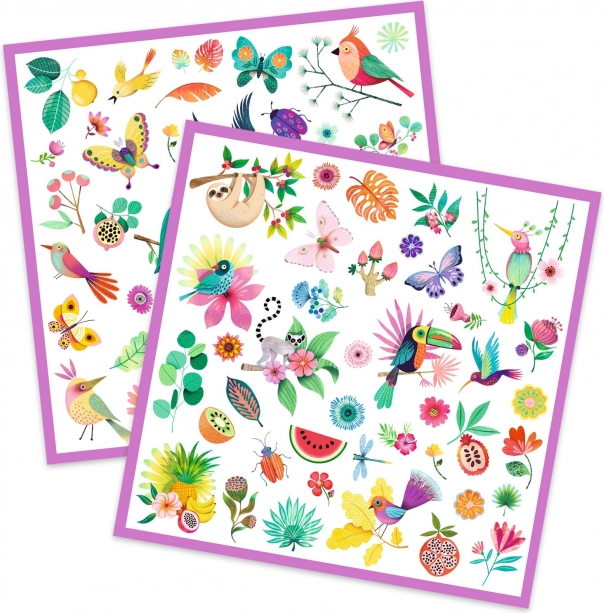 Stickers Exotisch Paradijs van DJECO