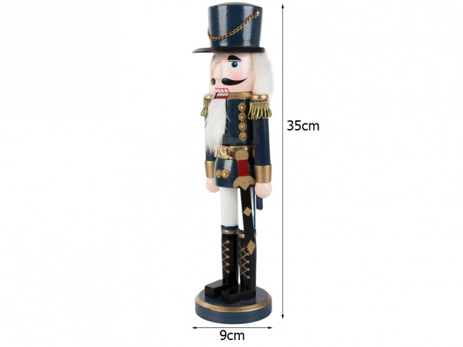 Houten notenkraker soldaat kerstdecoratie