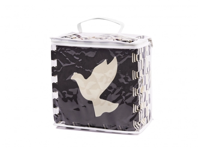 Contrasterende schuimpuzzel met dieren - 25 stuks