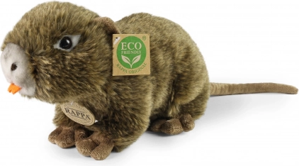 Pluchen beverrat 27 cm eco‑friendly