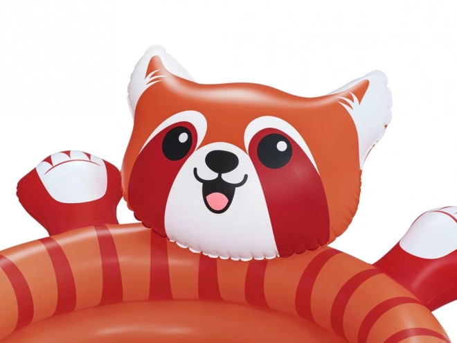 Droog zwembad rode panda met ballen van Bestway