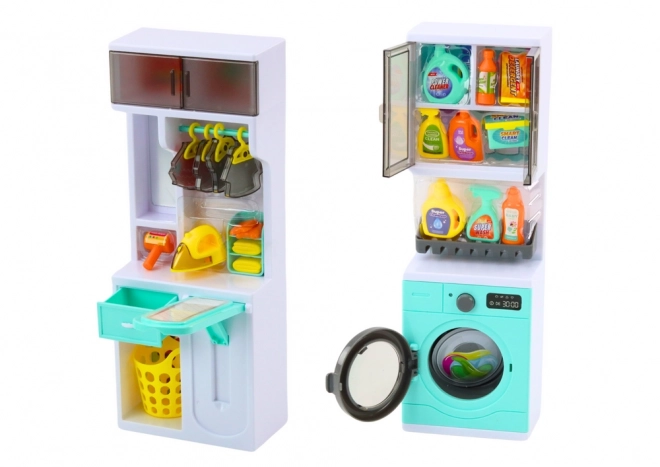 Badkamer Speelset 4in1 Douche Toilet Wasmachine Accessoires