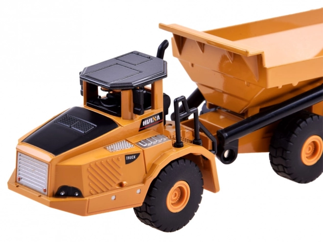 Set van metalen graafmachine + kiepwagen modellen 2-in-1 ZA3910