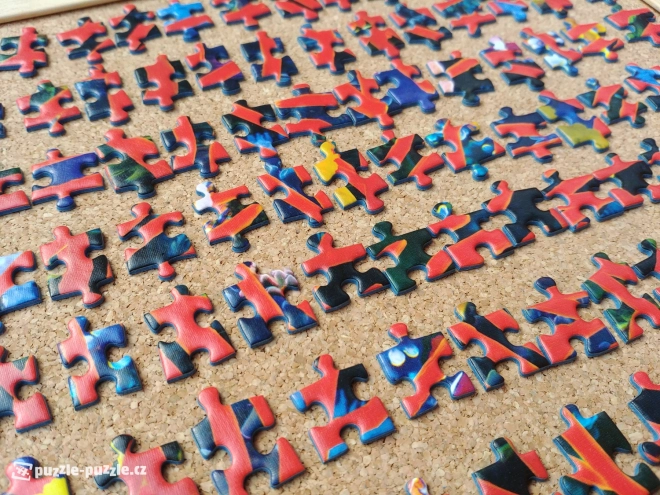 Kurken onderlegger voor puzzels 36x26cm