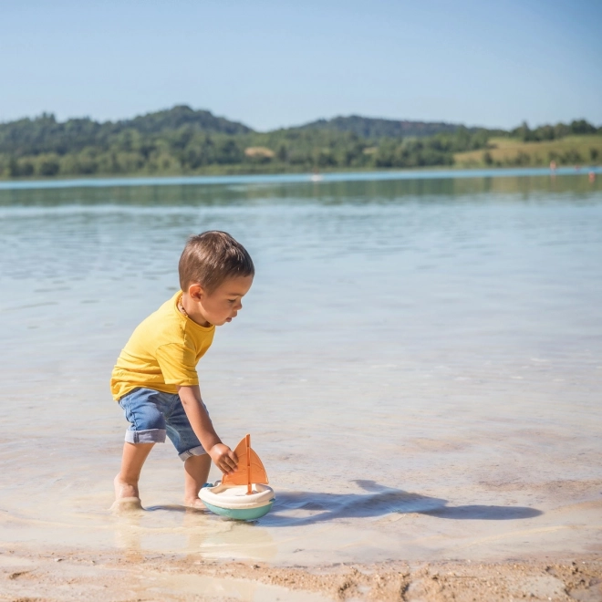 Smoby Little Green Bioplast Zeilboot voor Water