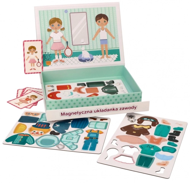 Magnetische Puzzel Beroepen