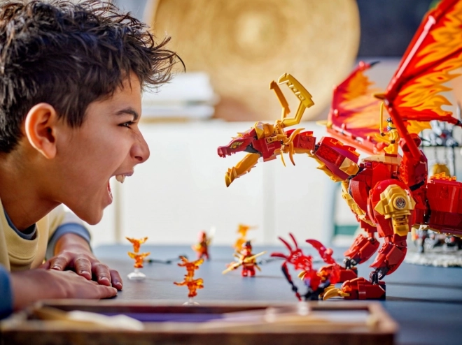 Uitstekende details van de draak