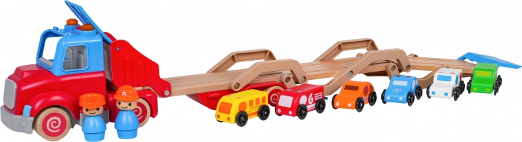 6 autootjes en 2 figuurtjes