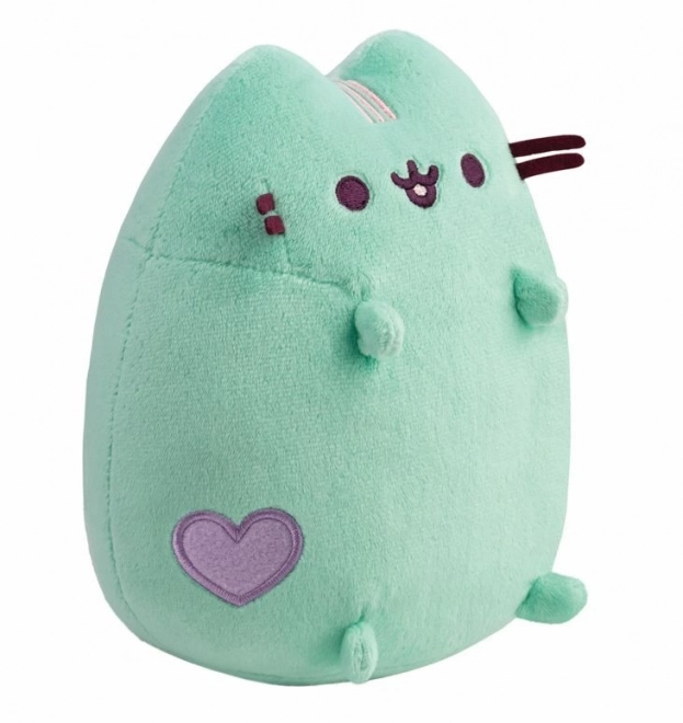 Mintkleurig pastelkleurige mascotte Pusheen 18 cm