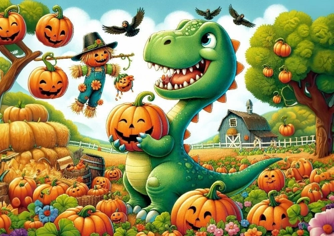 Puzzel Schattige Dinosaurus 50 stukjes