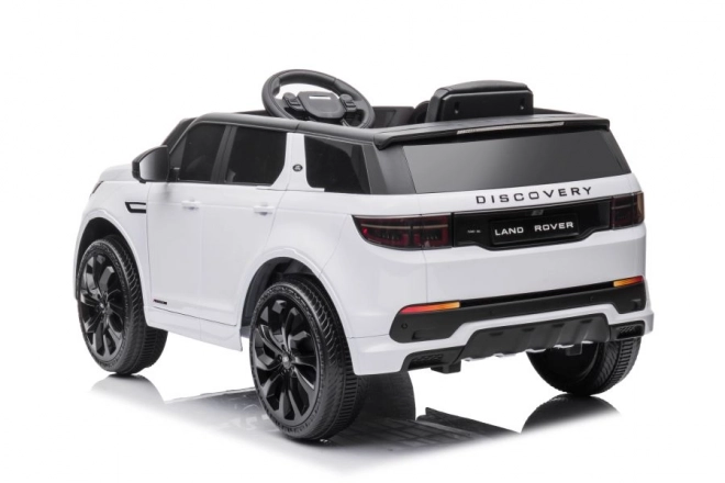 Elektrische auto Range Rover wit