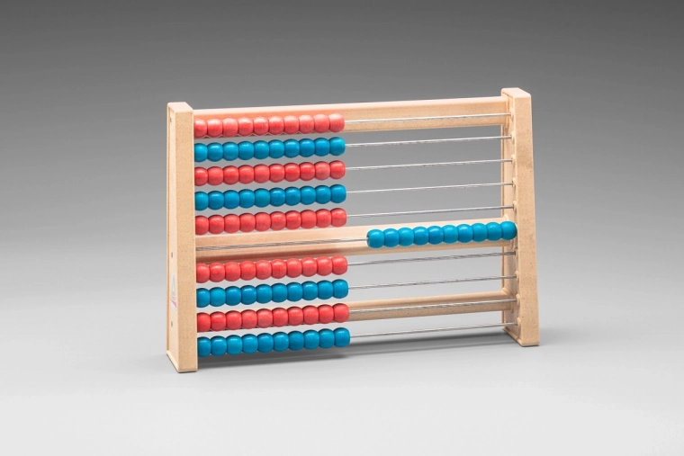 Wissner blauw-rood schuifrekje