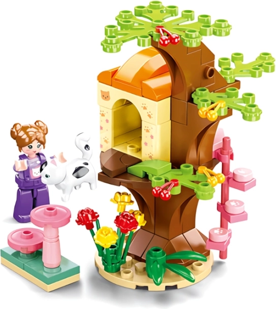 Sluban Girls Dream kattenboomhuis