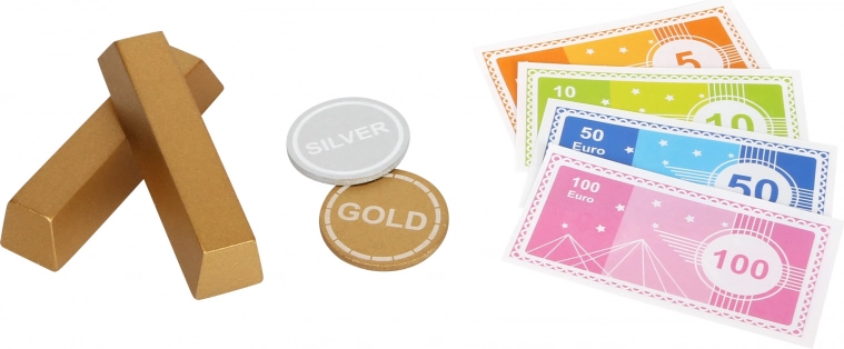 68-delig accessoireset voor financiële spelletjes