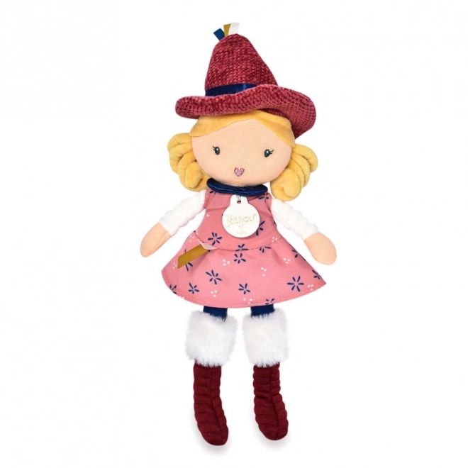 Doudou Jolijou Stoffen Poppen Heks 24 cm