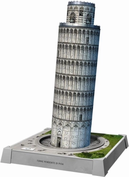 Iconics scheve toren van Pisa nachteditie