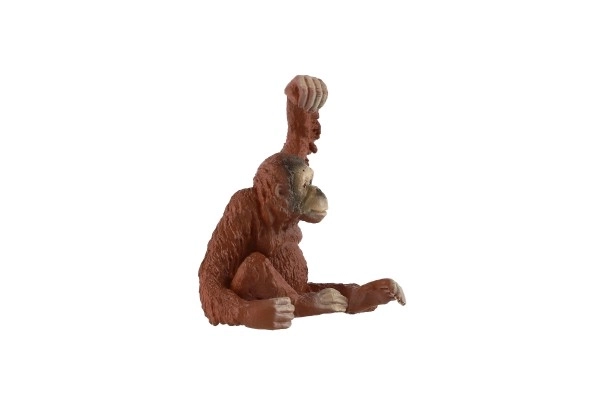 Orang-oetang plastic dierentuin 8cm in zakje