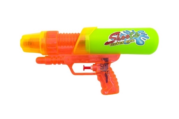 Plastic waterpistool 24 cm - 2 kleuren