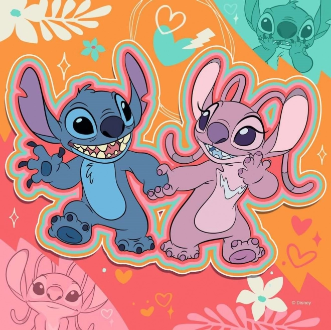 Puzzel 3x49 stukjes Stitch